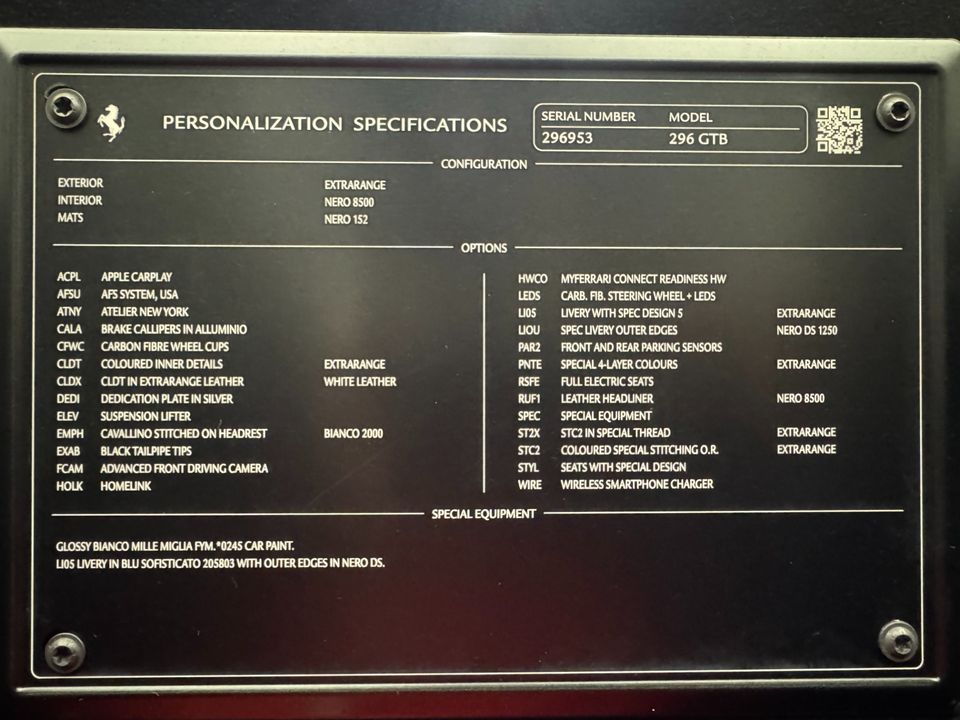 2023 Ferrari 296 GTB