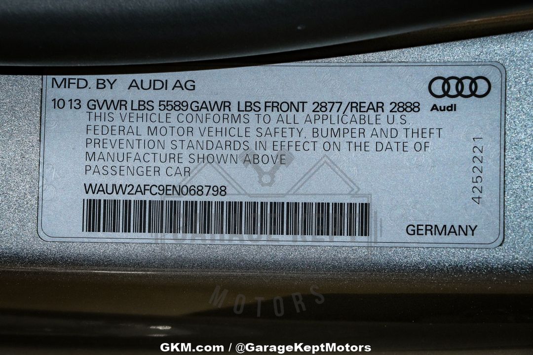 2014 Audi S7