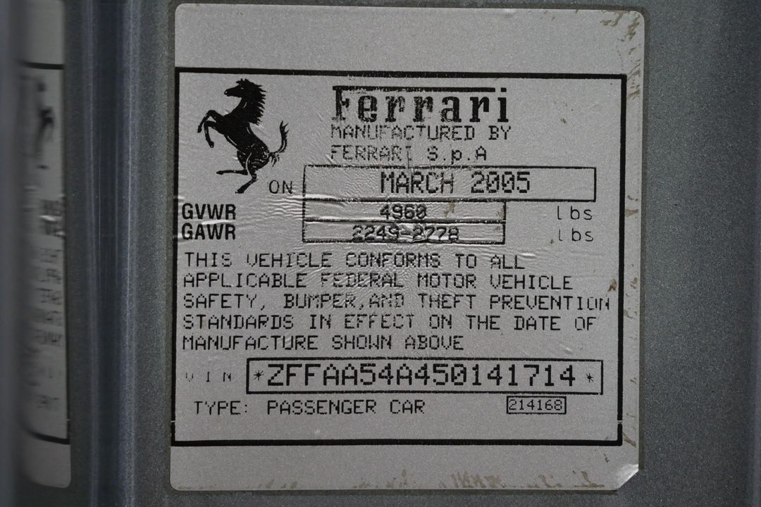 2005 Ferrari 612