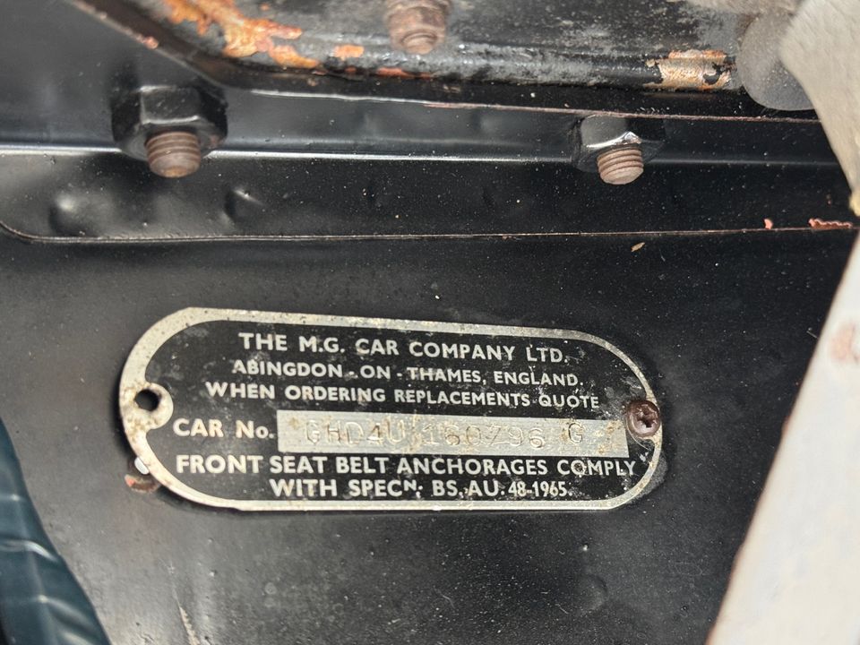1969 MG MGBGT