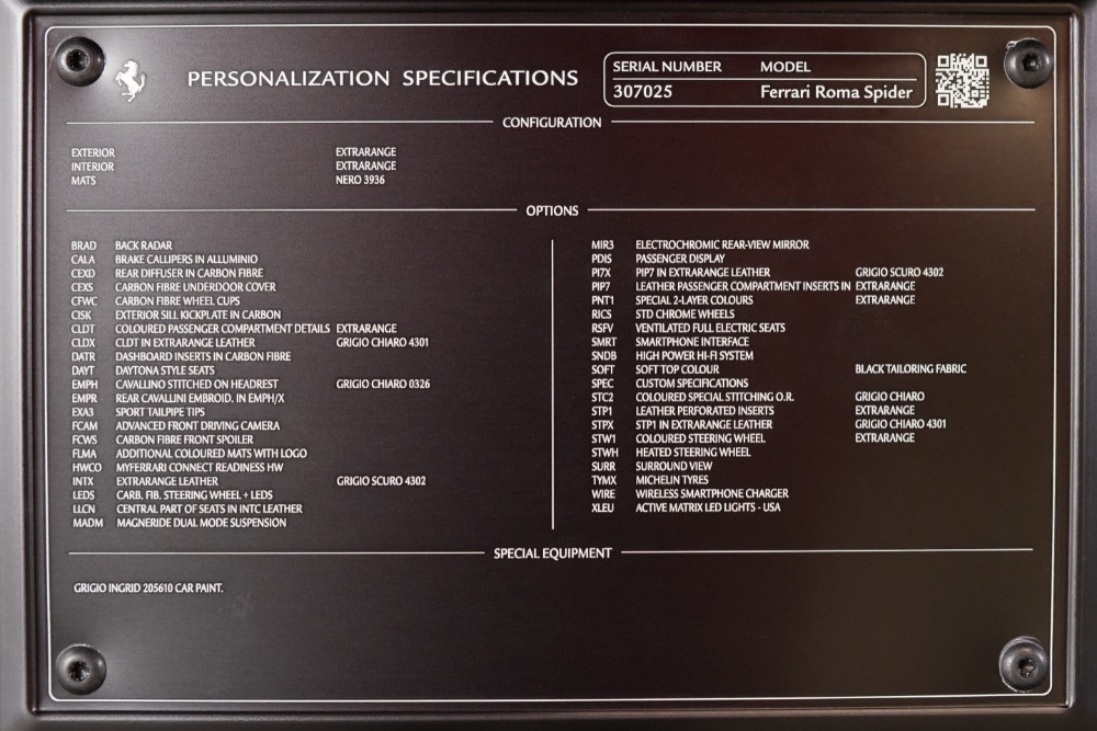 2024 Ferrari Roma Spider