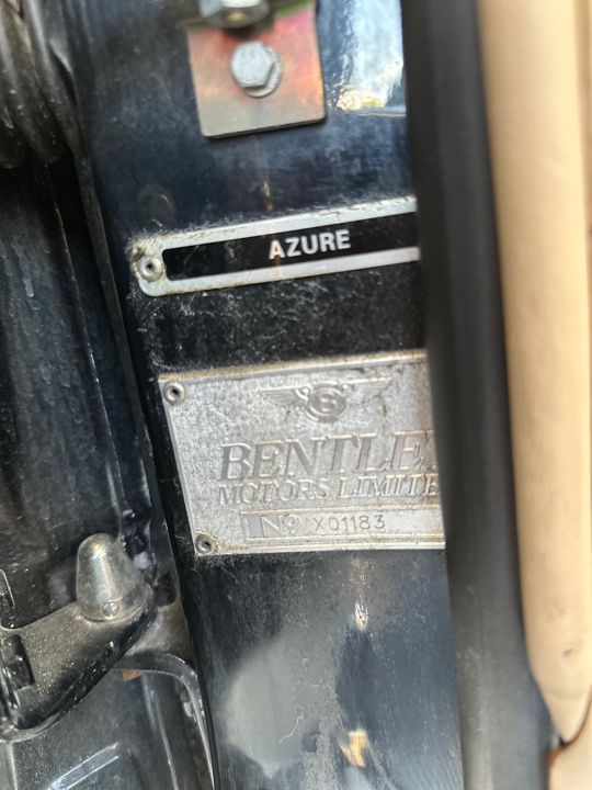 2003 Bentley Azure