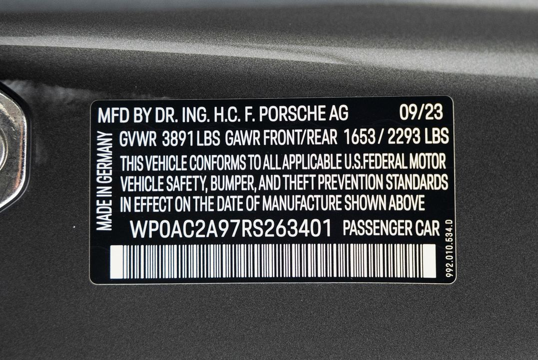 2024 Porsche 911