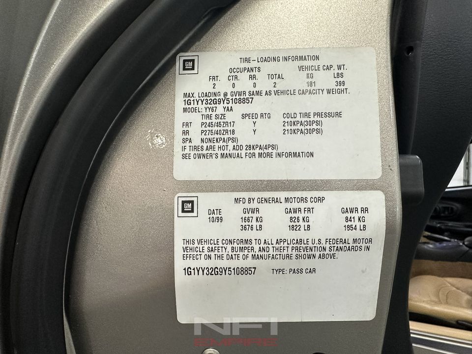 2000 Chevrolet Corvette