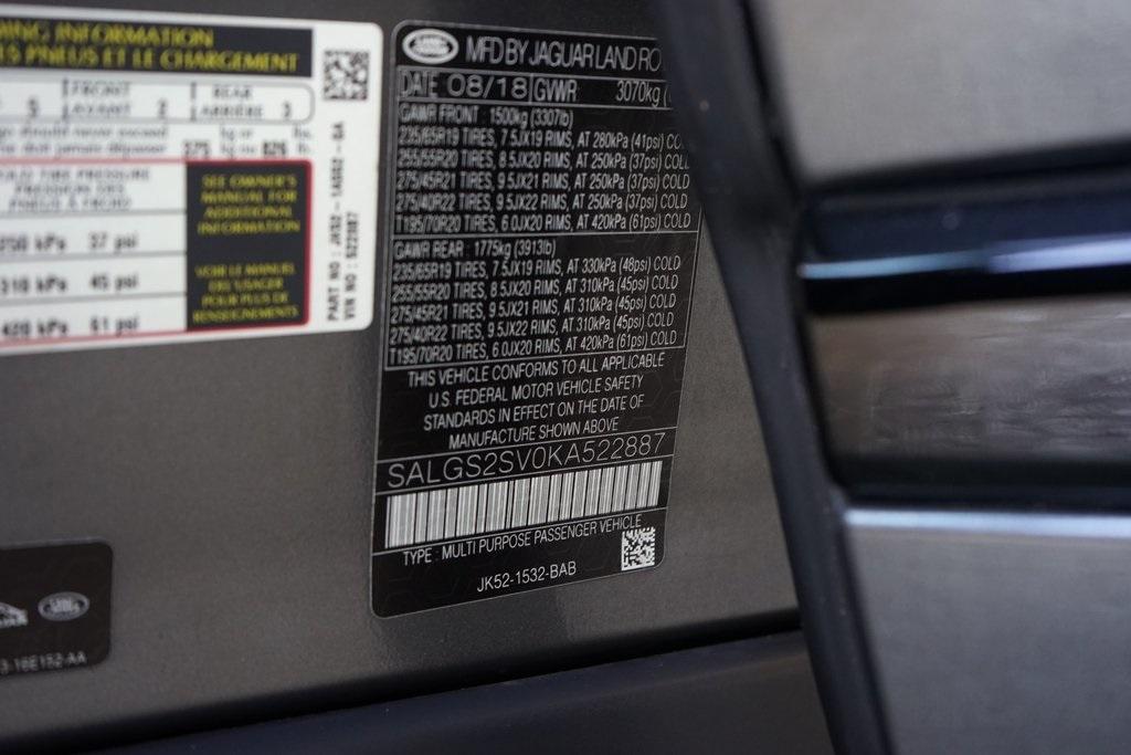 2019 Land Rover Range Rover