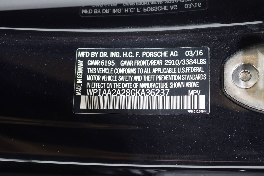 2016 Porsche Cayenne