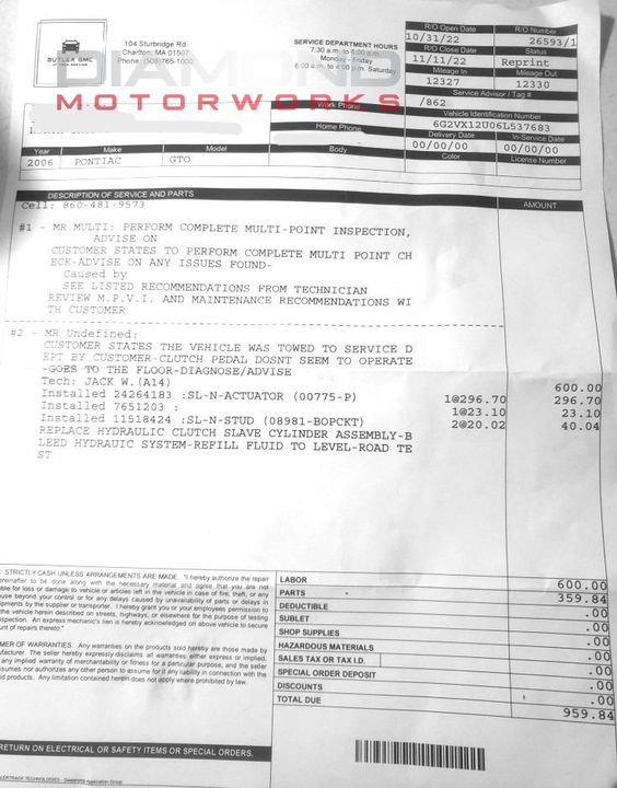 2006 Pontiac GTO