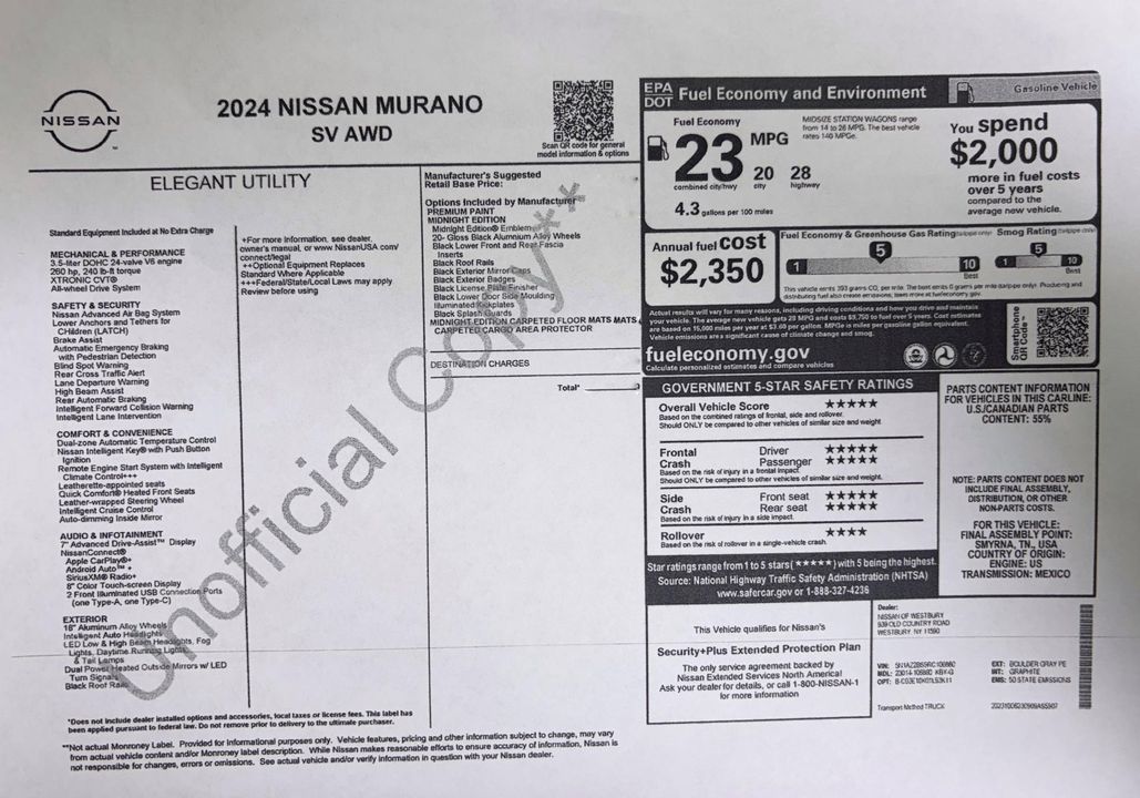2024 Nissan Murano