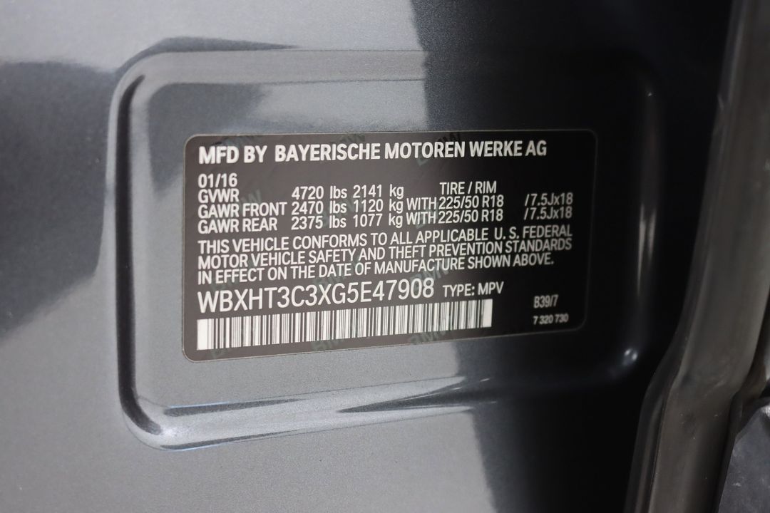 2016 BMW X1