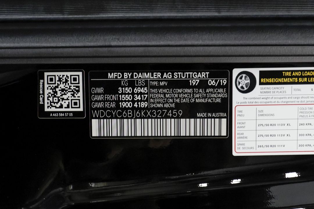 2019 Mercedes-Benz G-Class