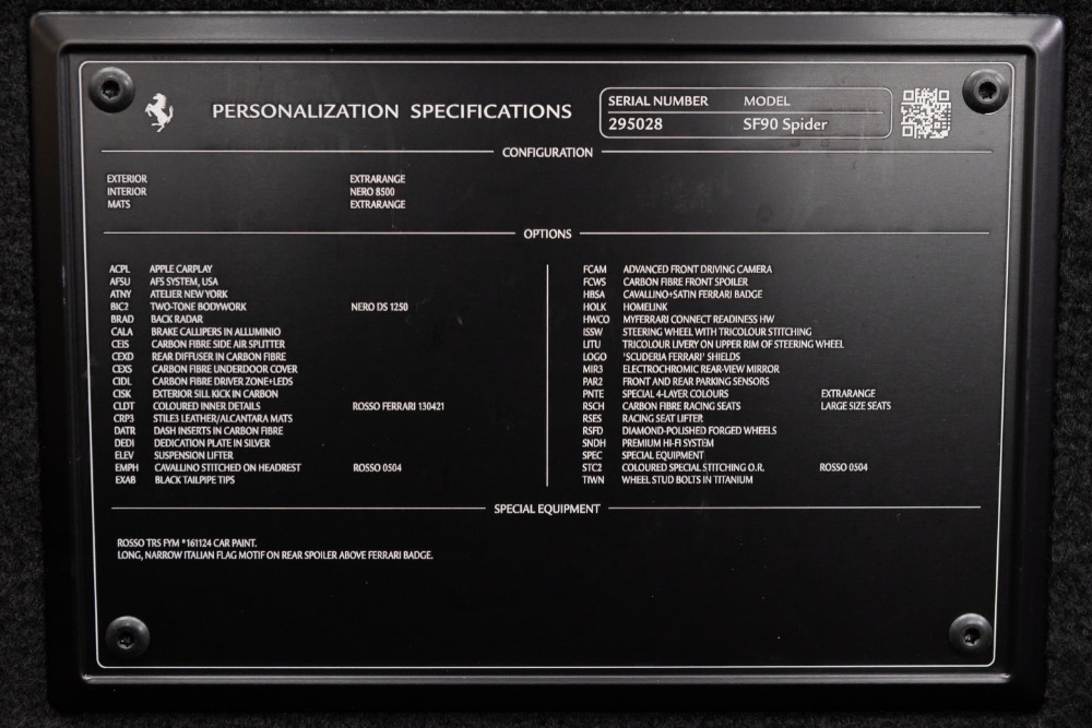2023 Ferrari SF90 Spider