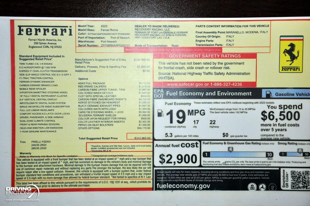 2023 Ferrari Roma