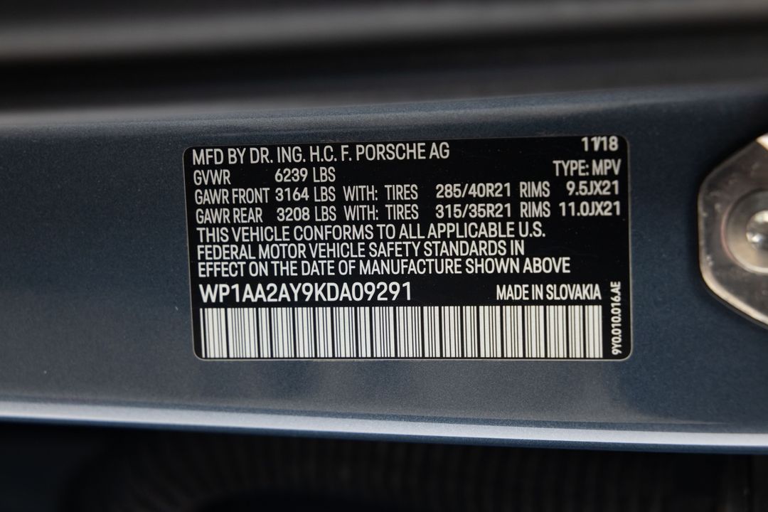 2019 Porsche Cayenne