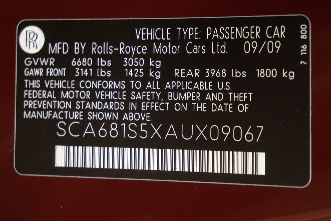 2010 Rolls-Royce Phantom