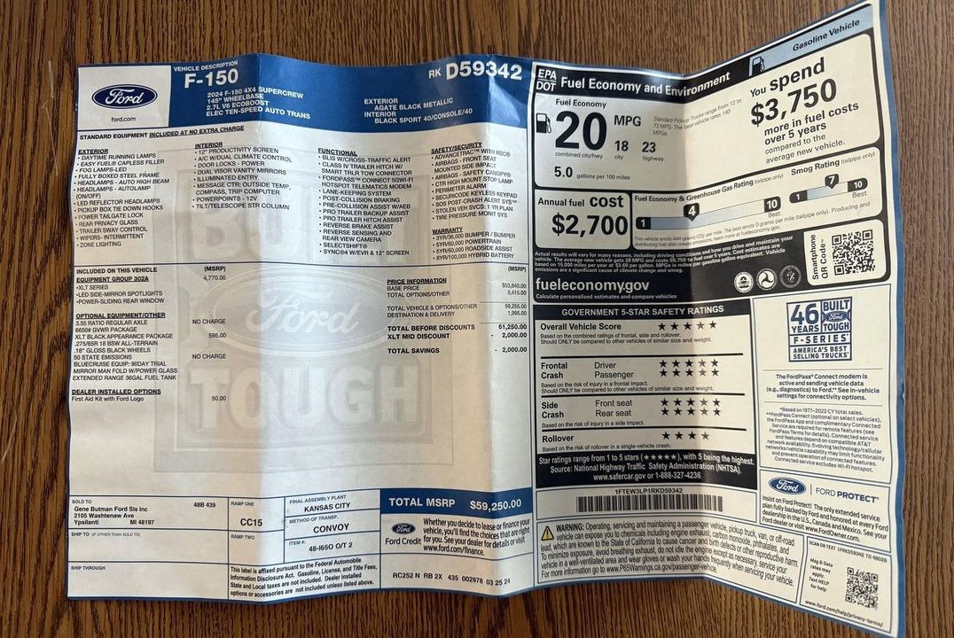 2024 Ford F-150