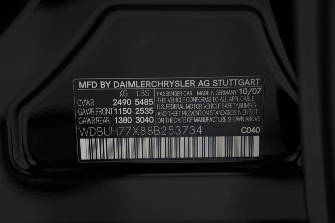 2008 Mercedes-Benz E 63 AMG