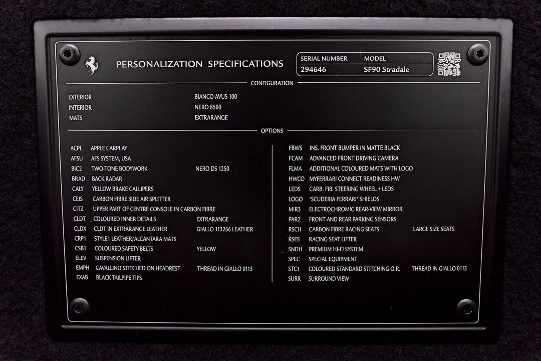 2023 Ferrari SF90 Stradale