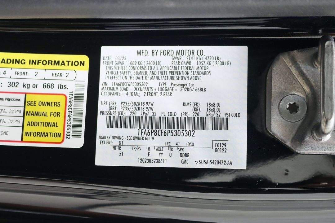 2023 Ford Mustang