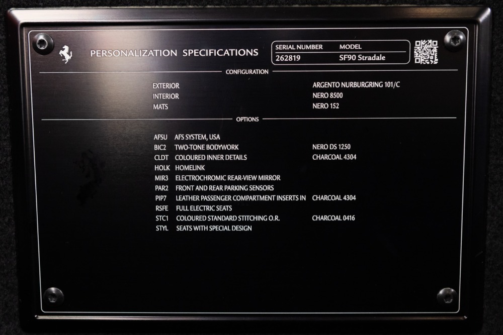 2021 Ferrari SF90 Stradale