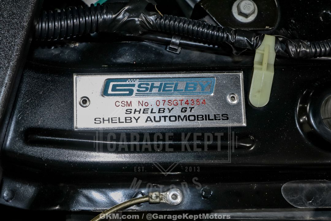 2007 Ford Mustang Shelby GT/SC