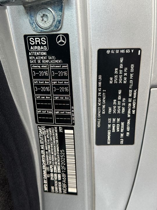 2002 Mercedes-Benz SL-Class