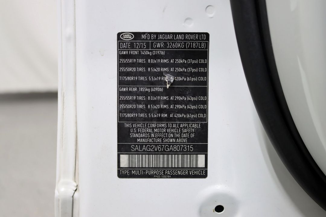 2016 Land Rover LR4