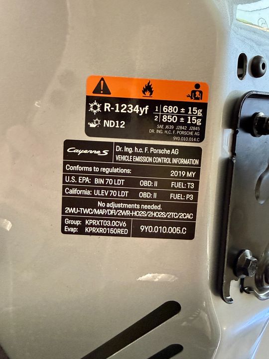 2019 Porsche Cayenne S