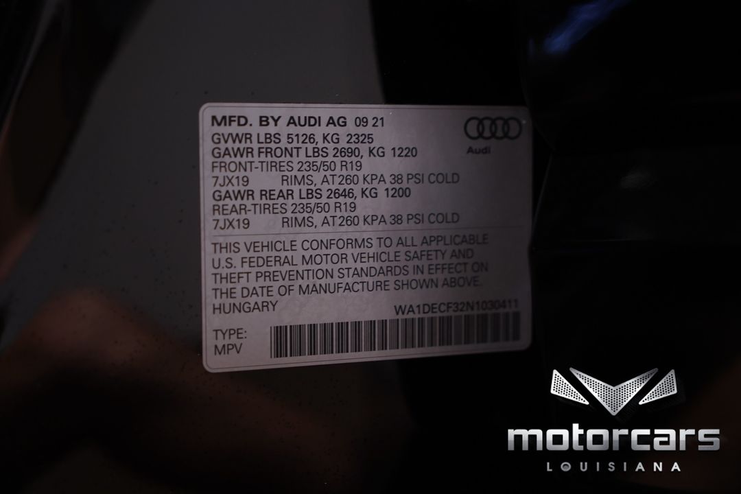 2022 Audi Q3