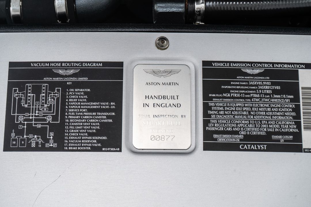 2003 Aston Martin Vanquish
