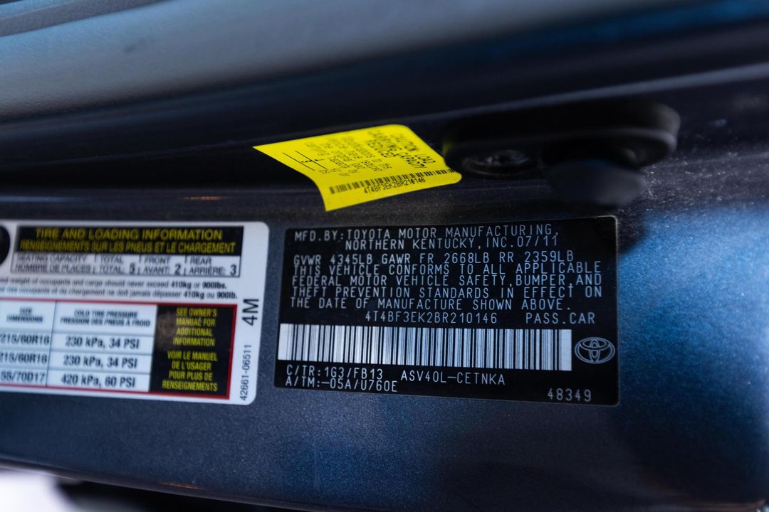 2011 Toyota Camry