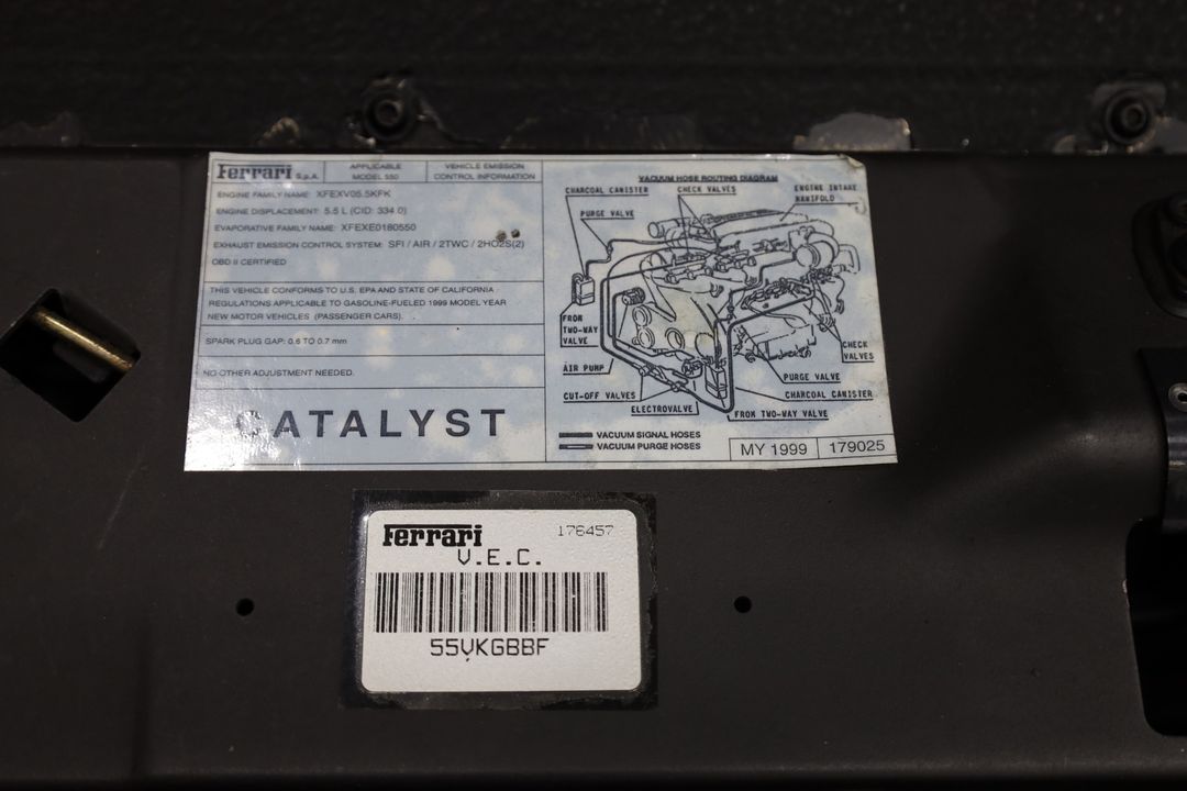 1999 Ferrari 550