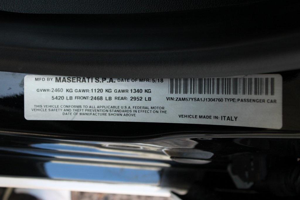 2018 Maserati Ghibli