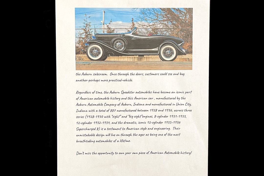 1932 Auburn 898-A