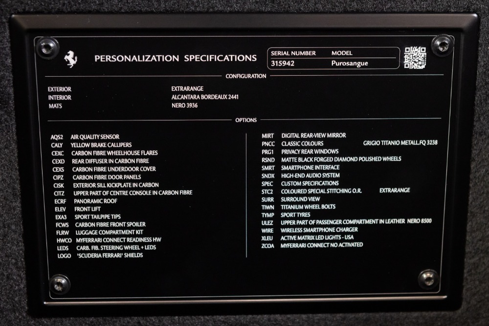 2025 Ferrari Purosangue