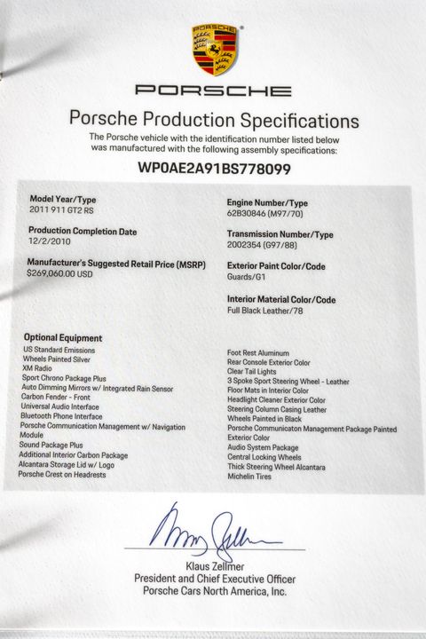 2011 Porsche 911