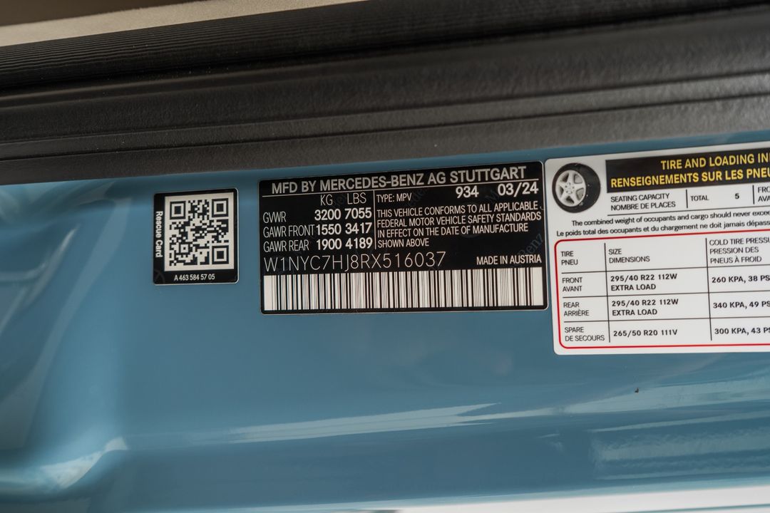 2024 Mercedes-Benz G63