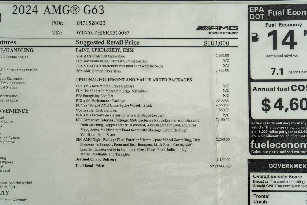 2024 Mercedes-Benz G63