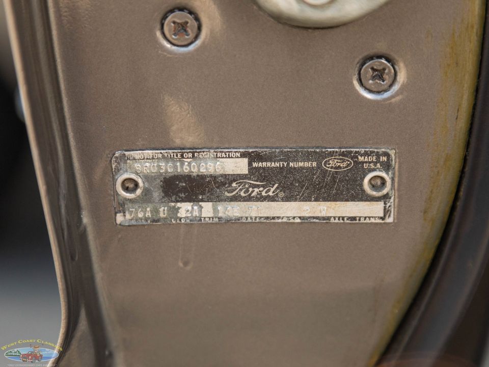1968 Ford Mustang 302 5.0L V8 Convertible