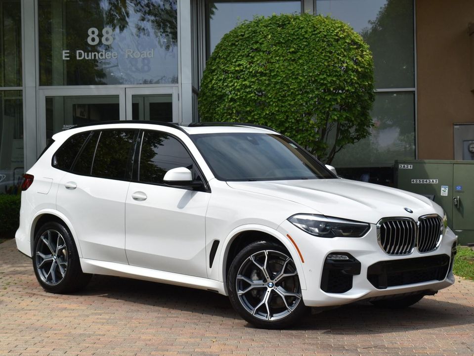 2019 BMW X5 xDrive40i Sports Activity w/M Sport Pkg, Coffee, Vernasca Leather Uphols