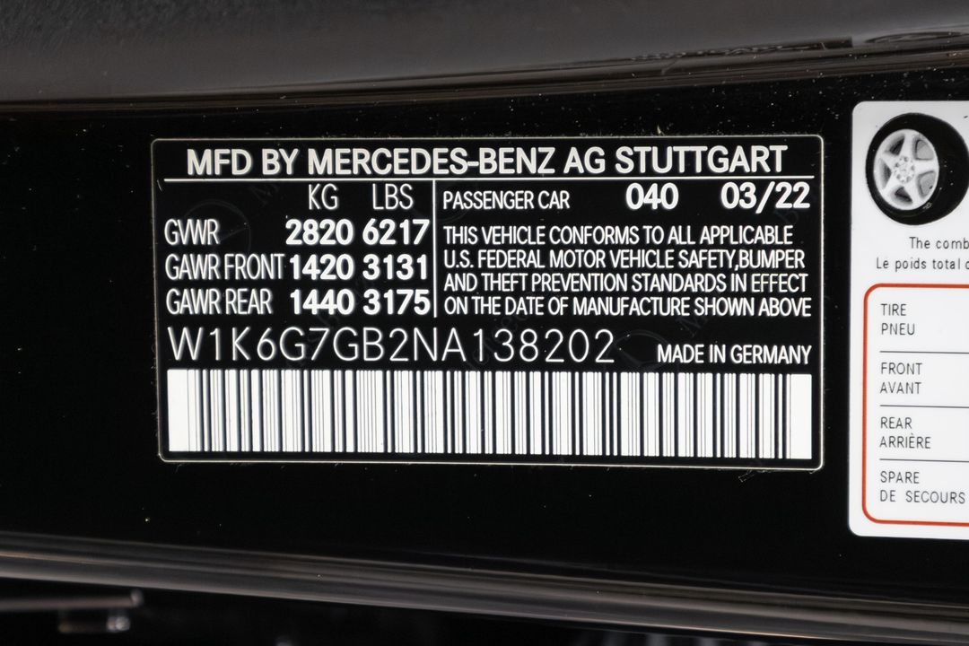 2022 Mercedes-Benz S-Class