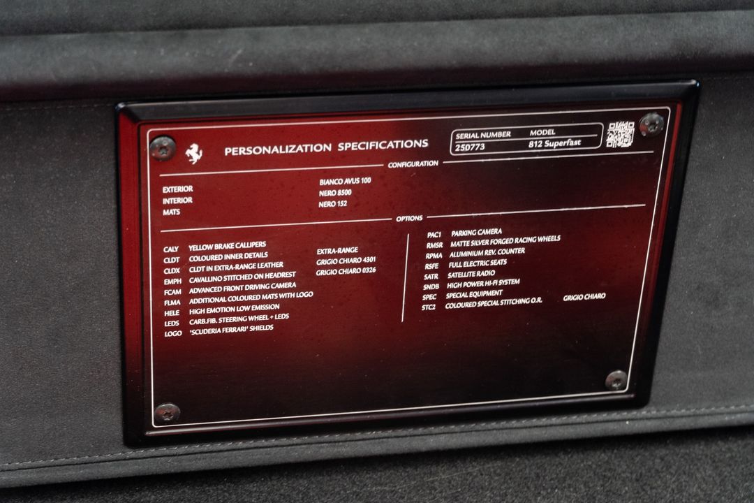 2020 Ferrari 812 Superfast