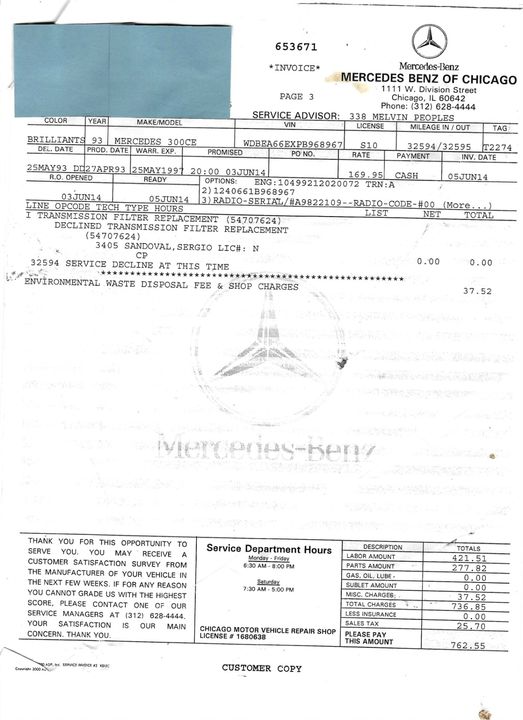 1993 Mercedes-Benz 300CE
