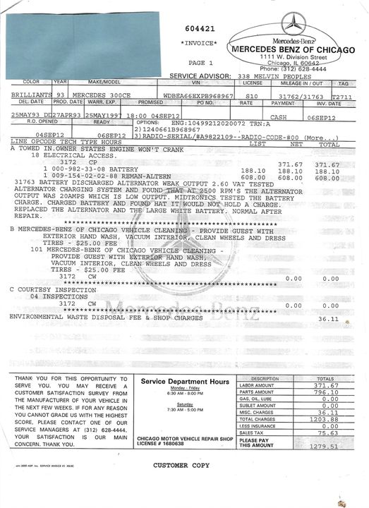 1993 Mercedes-Benz 300CE