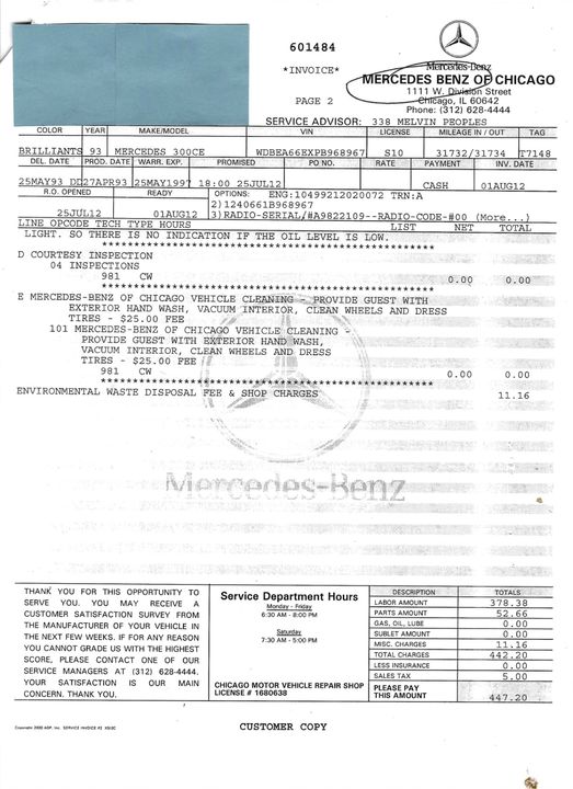 1993 Mercedes-Benz 300CE