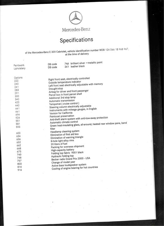 1993 Mercedes-Benz 300CE