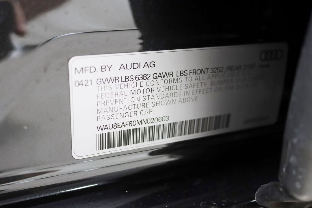 2021 Audi A8 L