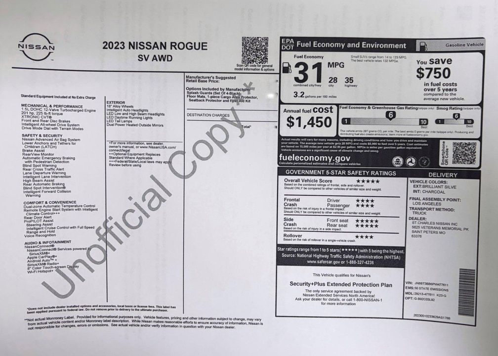 2023 Nissan Rogue