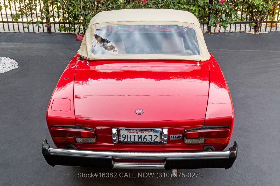 1981 Fiat 124 Sport Spider