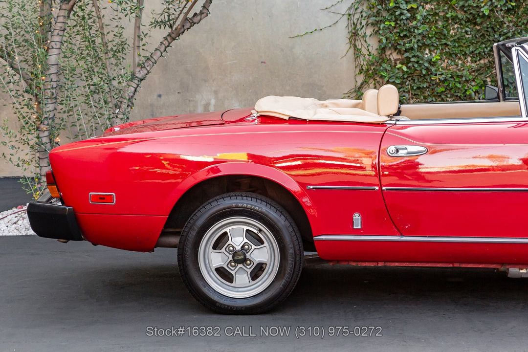 1981 Fiat 124 Sport Spider