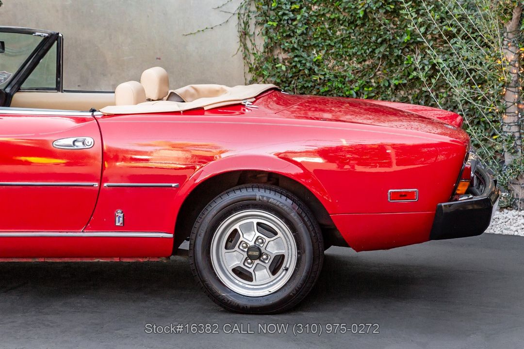 1981 Fiat 124 Sport Spider